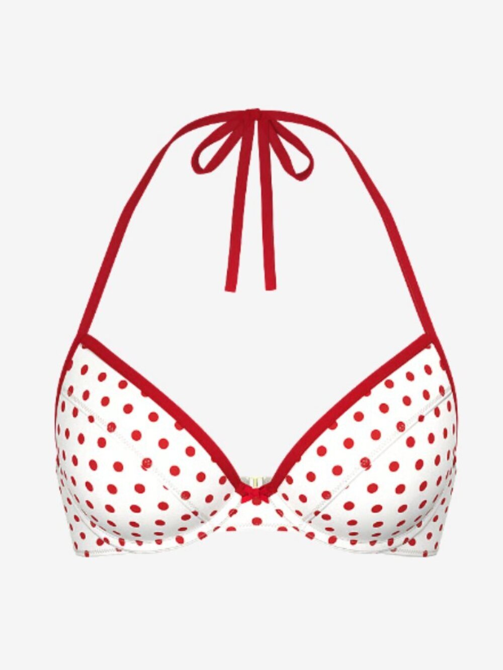 PINK by Frankies Bikinis Lovebug Addison Push Up Top Size L-DD 38775